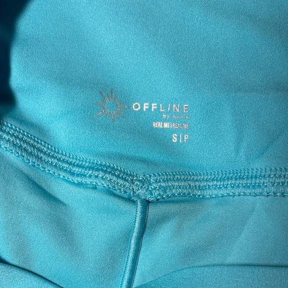 Aerie Turquoise Strappy Top and Skirt Set - Picture 2 of 7